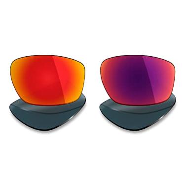 Imagem de 2 pares de lentes polarizadas de reposição da Mryok para óculos de sol Oakley Valve 2014 – Opções