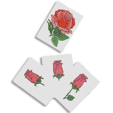 Imagem de Carta do Botão Em Rosa D+
