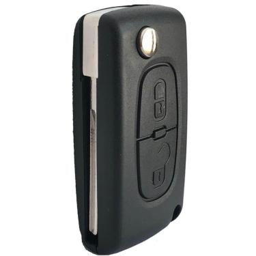 Imagem de Carcaça Chave Canivete Peugeot 2 Botões