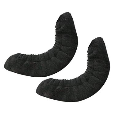 Imagem de CUTICATE 1 par de protetor de pás de skate, proteção de patins no gelo super absorvente de desempenho - seleção de tamanhos e cores - preto, M