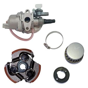 Imagem de Carburador + filtro de ar + embreagem 3 molas mini moto 49cc