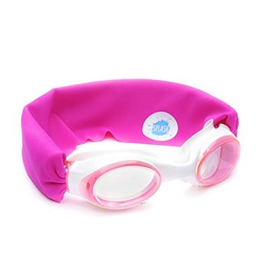 Imagem de Óculos de natação SPLASH – Bonito em rosa – Divertido, moderno, confortável – Adequado para crianças e adultos – Não puxa o seu cabelo – Fácil de usar – Lentes antiembaçamento de alta visibilidade – Patente pendente