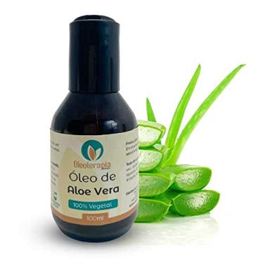 Imagem de Óleo vegetal de Aloe vera (babosa) 100% natural prensado a frio/uso cosmético e terapêutico (100 mL)