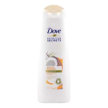 Imagem de Shampoo Dove Nutritive Óleo De Coco Cúrcuma Reparação 400ml