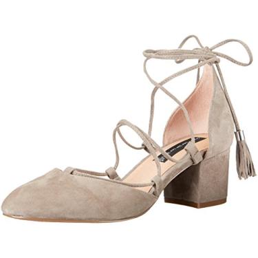 Imagem de Steve Madden Sapato feminino Valo Dress Pump, Camurça cinza, 8