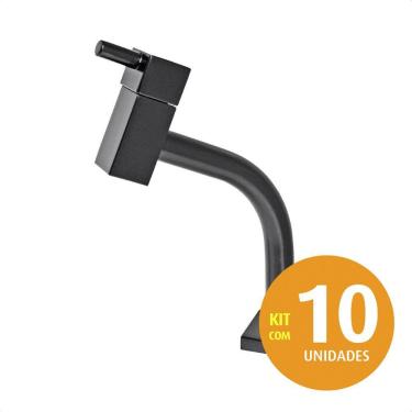 Imagem de Torneira de Mesa Lavatório - Lucca Black 1197 Kit 10 un