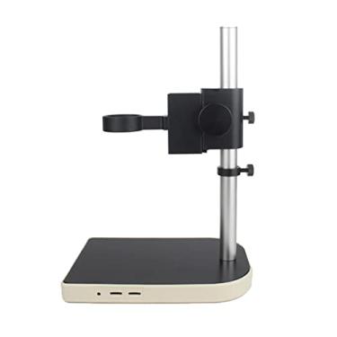 Imagem de Adaptador de microscópio liga de alumínio suporte de focagem ajustável 40mm 50mm para acessórios de microscópio de câmera de microscópio de vídeo USB (Cor: 50mm C)
