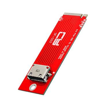 Imagem de NFHK Adaptador host PCI-E 3.0 M.2 M-Key para Oculink SFF-8612 SFF-8611 para adaptador PCIe Nvme SSD 2260