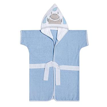 Imagem de PAPI DESDE 1974 Roupão Felpudo Papi Friends C/Capuz Bord Para Bebê De 1 A 4 Anos Contém 01 Un