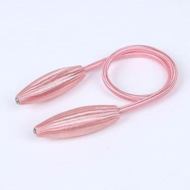 Imagem de Suportes de cortina Fivela de cortina de metal Cinta de cortina sem perfuração Corda de cortina simples de estilo europeu, T3,2 PCS