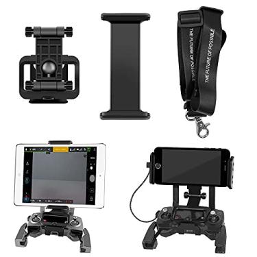 Imagem de MOOKEENONE Holder de Controle Remoto, Suporte para Smartphones e Tablets, Compatível com DJI Mavic 2 PRO e ZOOM, Design Desacoplável, com Cinto de Pescoço
