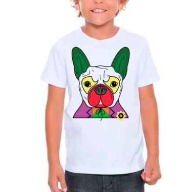Imagem de Camiseta Buldogue Francês Pet Dog Cachorro Branca Infantil03 - Design