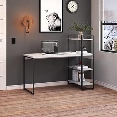 Imagem de Mesa c/Estante Alta 135X64X115cm C/03 Prateleiras