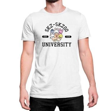 Imagem de Camiseta T-Shirt Kpop Stray Kids Skz Skzoo University - Store Seven