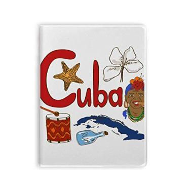 Imagem de Diário de capa macia com estampa de marco de Cuba National Symbol