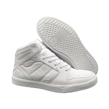Imagem de Tênis Skate Profissional Unissex Cor:Branco;Tamanho:37