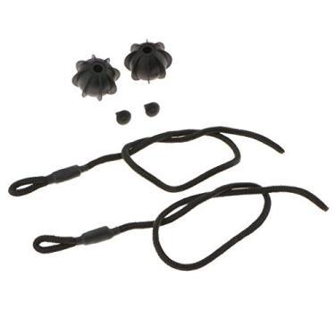 Imagem de gazechimp 2 Peças Traseira Do Carro Parcela Prateleira Interior Corda De Corda Para VW Golf MK6 GTI R20