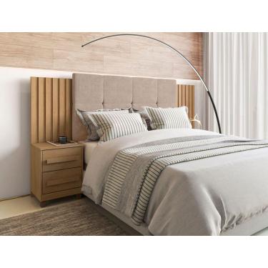 Imagem de Cabeceira Casal Ajustavel Ripado Suiça - Cinamomo