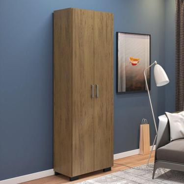 Imagem de Armário Livreiro Multiuso 2 Portas Espresso Móveis Freijó