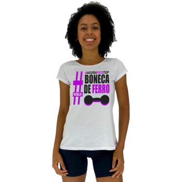 Imagem de Camiseta Babylook Feminina MXD Conceito Boneca de Ferro-Feminino