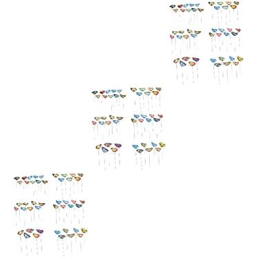 Imagem de Amosfun 150 Pçs Layout De Quintal Gramado Cm Planta Artesanal Acolhedora Decorações Para Convidados Libélulas Decorativas Trabalhos Florais Qualquer Jardinagem Uma Simulação De Pátio E