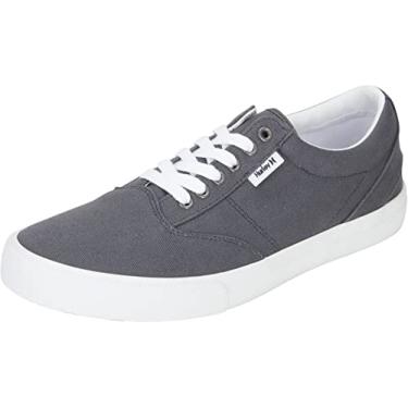 Imagem de Hurley Tênis masculino Jasper para skate cinza, Cinza (steeple grey)