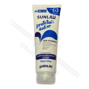 Imagem de 36 Creme Protetor Solar Bloqueador Sunlau Fps60 Facial 120g Fps60
