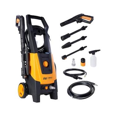 Imagem de Lavadora de Alta Pressão WAP Combate Turbo Ultra 2600 2.100PSI com Mangueira Desentupidora e Lança com Bico Regulável - 1700W