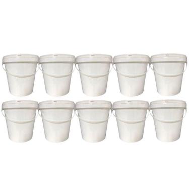 Imagem de Pote Para Leite Em Pó 3.6L 10 Pçs