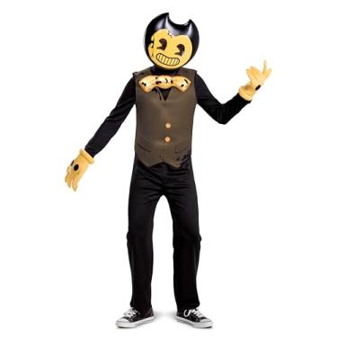 Imagem de Bendy Costume for Kids, Bendy and The Dark Revival, Classic Size Medium (7-8)