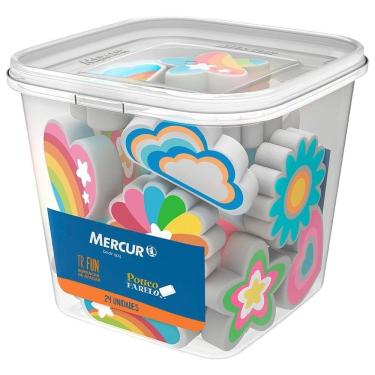 Imagem de Borracha Mercur TR Fun Pote com 24 Unidades