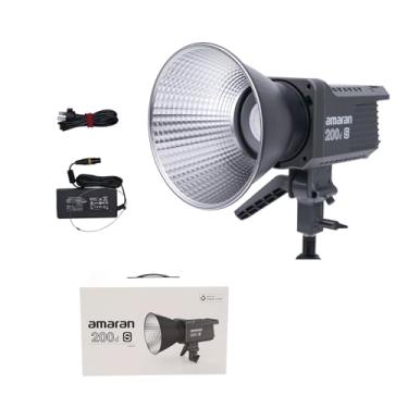 Imagem de Amaran 200d LED Video Light, 250W CRI95+ TLCI96+ 65,000 lux@1m Bluetooth App Control 8 Pre-Programmed Lighting Effects DC/AC Power Supply, Made by Aputure