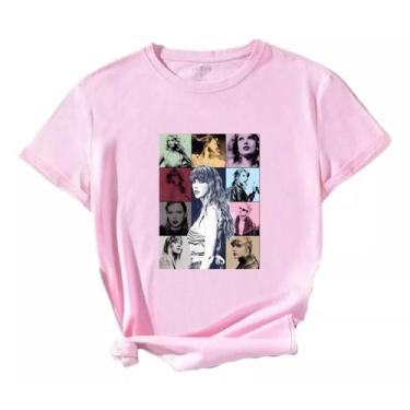 Imagem de Camiseta Taylor Swift Feminina Baby Look 100% Algodão - Jmv Estampas