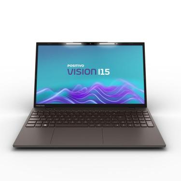 Imagem de Notebook Positivo Vision I15 Intel® Core® i5 Linux 16GB 512GB SSD FullHD Lumina Bar - Cinza