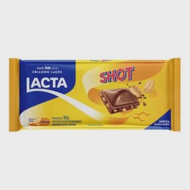 Imagem de Tablete de Chocolate Shot Lacta 90g
