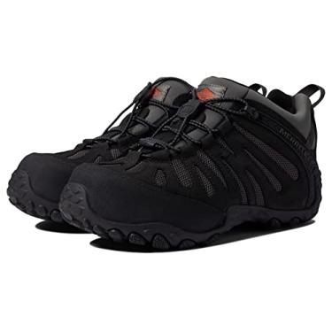 Imagem de Merrell Sapato industrial masculino Chameleon Flux Stretch Fibra de Carbono, Preto, 43