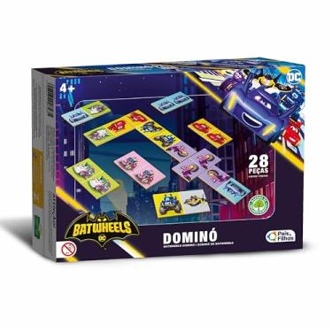 Imagem de Pais & Filhos - Domino Batwheels - Madeira