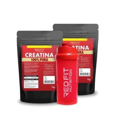 Imagem de Suplemento em pó Red Fit Nutrition Creatina 1Kg ( 2 Unid. )-Feminino