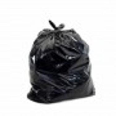 Imagem de Saco De Lixo Preto Fino 20 Litros Embalagem Com 100 Unidades - J & J R
