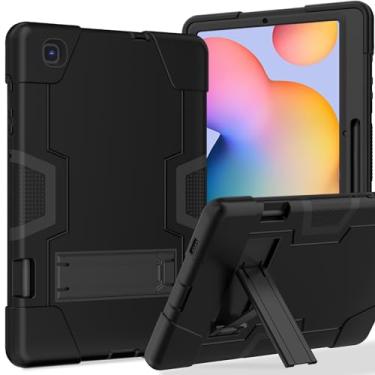 Imagem de Meifei Capa para Galaxy Tab S6 Lite 10,4 polegadas (2024/2022/2020) preta + preta