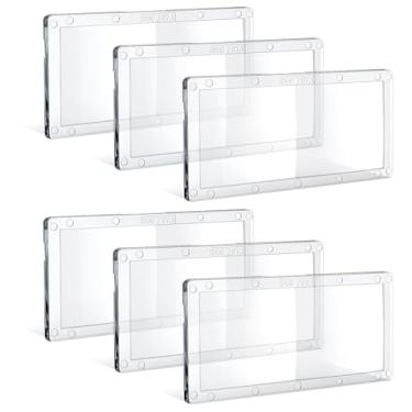 Imagem de Copkim 6 peças de lentes de soldagem 5 x 10 cm capacete de soldagem de lente trapaceiro de soldagem lente de aumento de olhos acessórios de soldador compatíveis com a maioria dos capacetes de soldagem