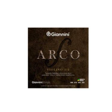 Imagem de Encordoamento Giannini P/violino Aluminio Média Geavva [F108]