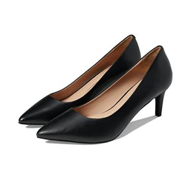Imagem de Cole Haan Sapato feminino Vandam, 65 mm, Couro preto à prova d'água, 40