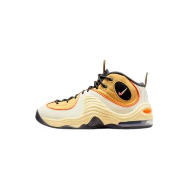 Imagem de Nike Tênis masculino Air Penny 2, Ouro trigo/preto/leite de coco/laranja seguro, 44