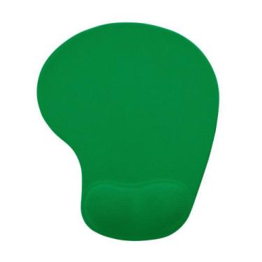 Imagem de Mouse Pad Ergonômico Com Apoio De Punho Confortável Barato - JDM, verd