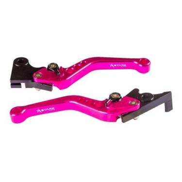 Imagem de Par Manete Esportivo Rosa Z900 Personalizado Stark Race