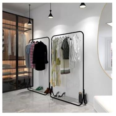 Imagem de Kit C/2 Cabideiro Roupas - Arara Ferro De Roupas