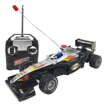 Imagem de Carrinho De Corrida  Controle Remoto Total  Deluxe Car(Preto) - DM TOY