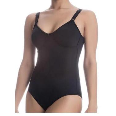 Imagem de Body Modelador Elegance Duloren Lingerie - Ref. 113215, 44, Preto