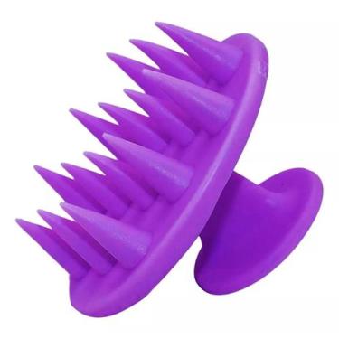 Imagem de Escova Massageadora de Couro Cabeludo Anti Queda e Caspa - NoBrand, RO